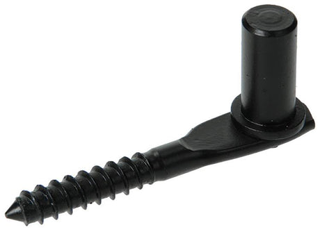 1013216 - schroefhaak voor luik zwart dia 18 mm | 10 stuks