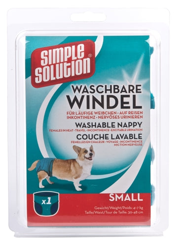 Einfache Lösung Windel waschbar