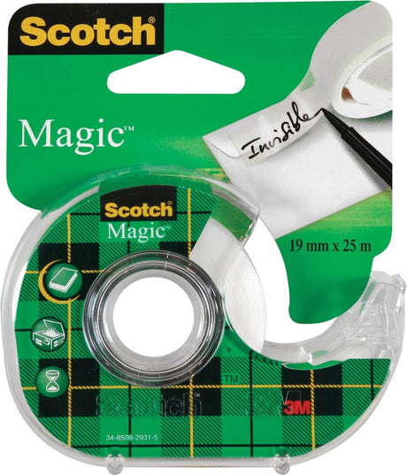 Klebeband und Abroller Scotch Magic 19mmx25m transp