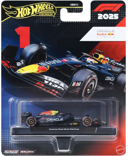 Hot wheels premium formula 1 red bull team - max verstappen