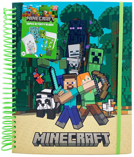 Minecraft Super-Aktivitätsbuch mit Aufklebern