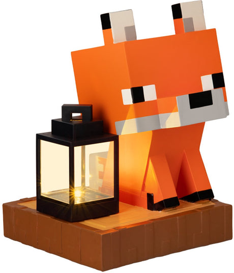 Paladone minecraft vos solar tuinlamp – 26 cm buitenlamp met dag‑en‑nachtsensor –