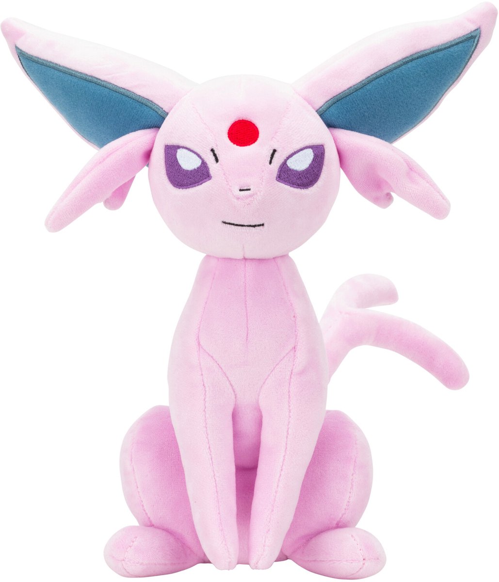 Jazwares Pokémon Kuscheltier Plüsch Espeon – 20 cm