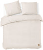 Dindi home dekbedovertrek forever colours - 240x220 - 100% katoen - off white