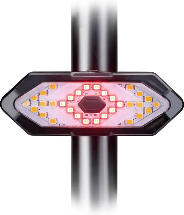Dunlop Fahrradlampe mit Fahrtrichtungsanzeiger