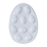 Imperial Kitchen Eierschale aus weißem Steingut für 10 Eier
