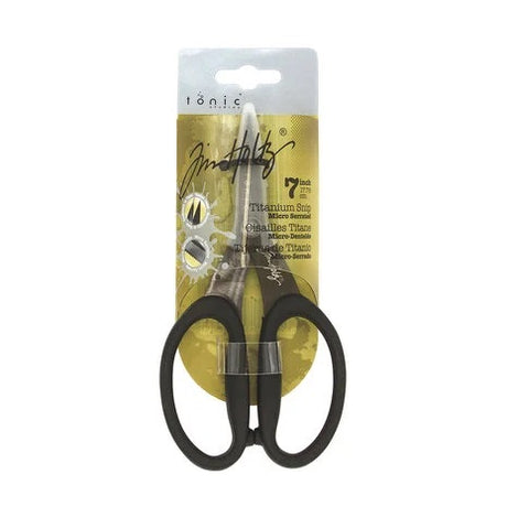Tonic Studios • Tim Holtz antihaftbeschichteter, mikrogezahnter Mehrfachschneider, 17,8 cm