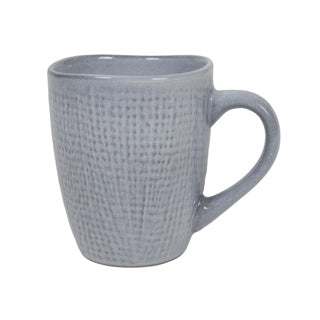 Kaffeebecher gewebt Textil grau 340ml | 6 Stück