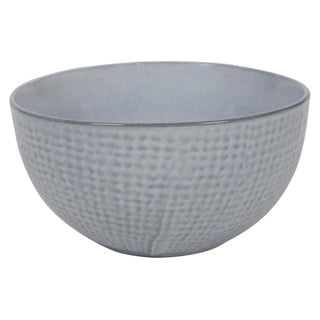 Schüssel gewebt Textil grau ø15x7,5cm | 6 Stück