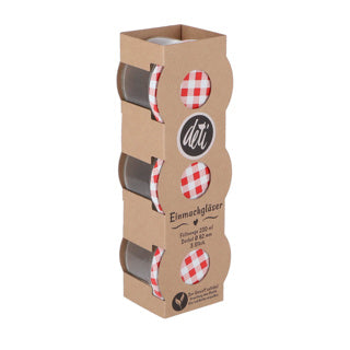 Marmeladenglas-Set 3 23 cl sortiert | 3 Stück