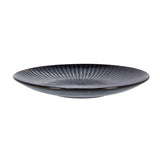 Gemütlicher, trendiger Dessertteller, D21,5 x H2,9 cm, Atlantis-Streifen | 6 Stück