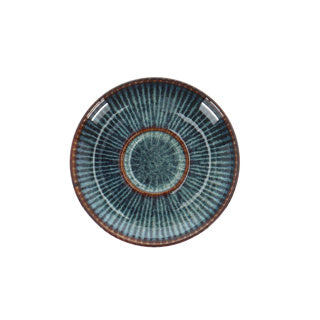 Gemütliche trendige Untertasse D12xH1,8 cm Atlantis-Streifen | 12 Stück