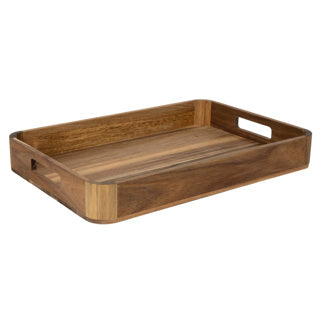 Tablett 38x26x4,9cm Akazie FSC 100%