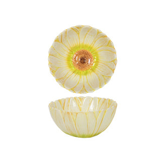 Schüssel ø14cm Blumengelb | 4 Stück