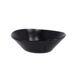 Salatschüssel schwarz 20,3x17xh6,4 cm vongola | 4 Stück