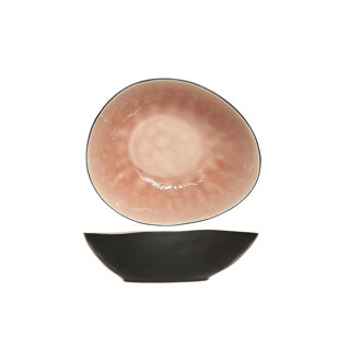 Schüssel 20x16,5xh6 cm laguna altrosa | 6 Stück