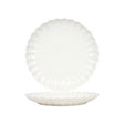 Ontbijtbord flower off white ø19,5cm | 6 stuks