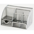 Bureau organizer viking metaalgaas zilver