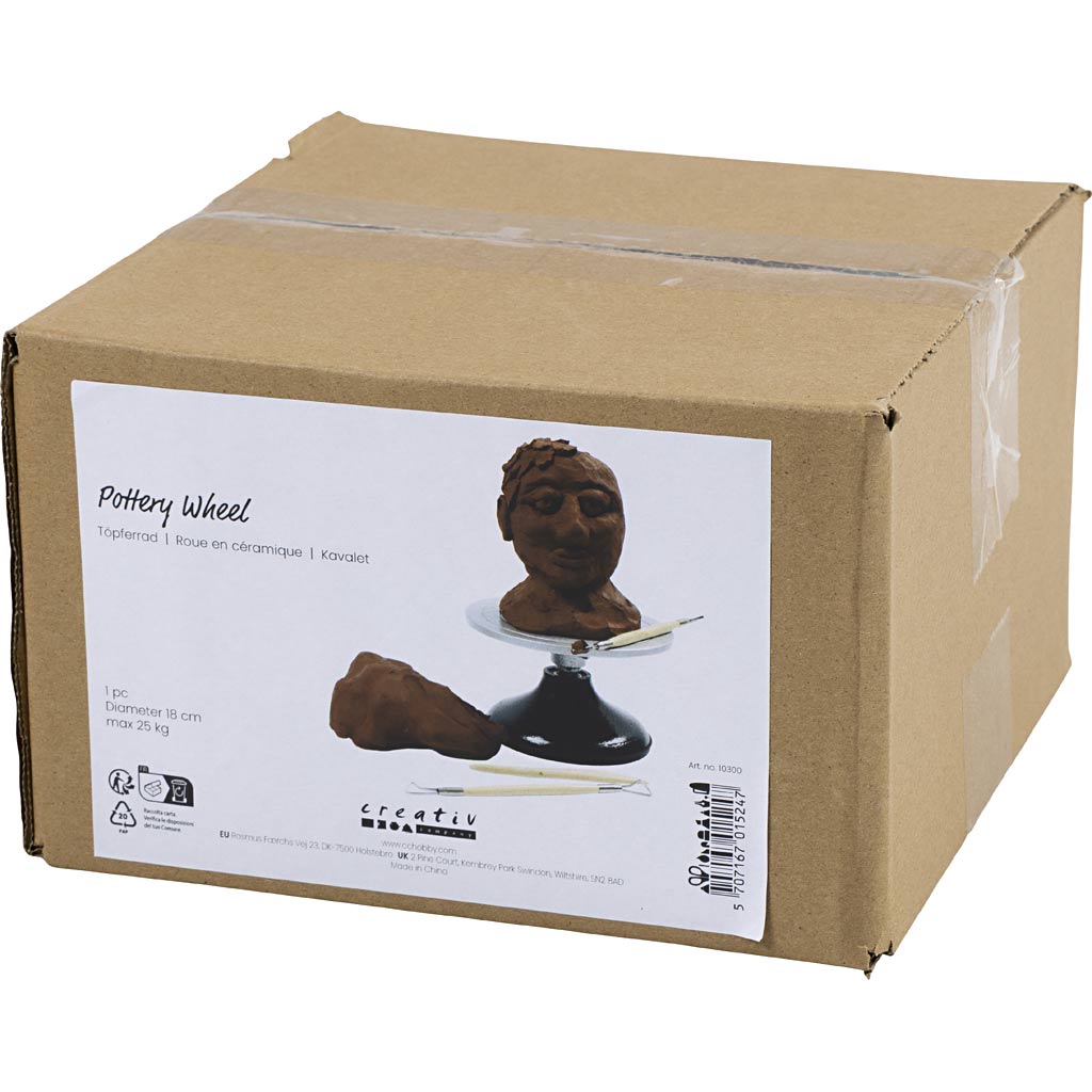 Creativ Company Keramikrad, D 18 cm, 1 Stück