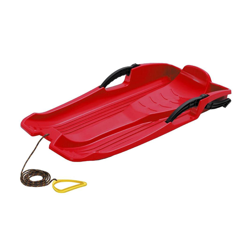 Schlitten Hornisse rot mit Bremse