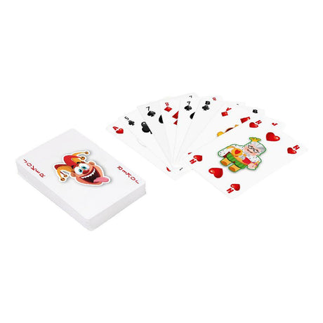Clownspiele Kinder 50 Karten-Würfelspiele