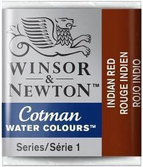 Winsor newton cotman aquarel indian red 317 hp
