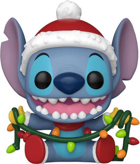 Funko Lilo Stitch Stitch mit Lichtern (Urlaub) Vinylfigur 1504 Pop! mehrfarbig