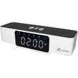 Qi-Wireless-Ladegerät mit Wecker xlayer 215766 weiß