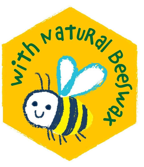 Haku Yoka sensorische geometrische Buntstifte – 6 Stück – enthält 10 % Bienenwachs – 18 Monate