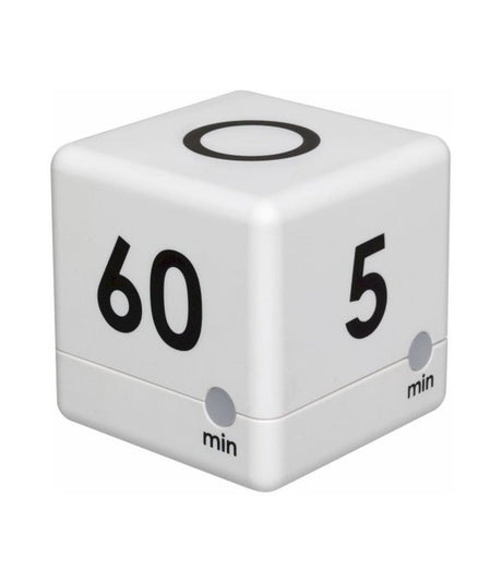 Tfa Dostmann Timer Cube Timer weiß digital