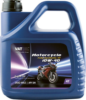 Vatoil motorolie motorcycle syn 4-takt 10w-40 4 liter