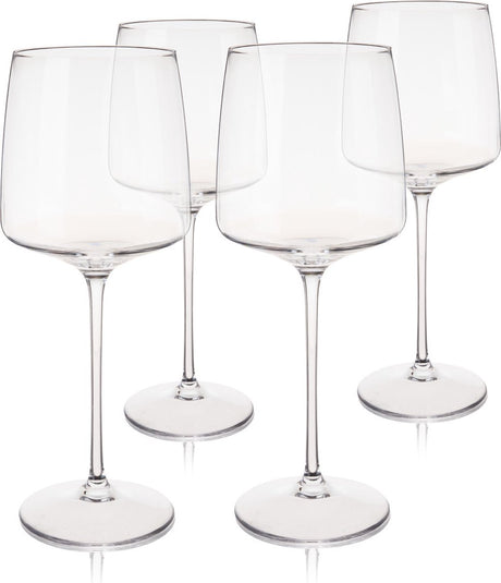 Viski Reserve Julien Weinglas – Kristall – 650 ml – 4 Stück