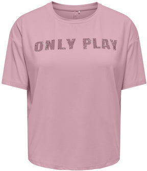 Nur spielen – Onpfont auf SS Loose Tee Damen-Sportshirt