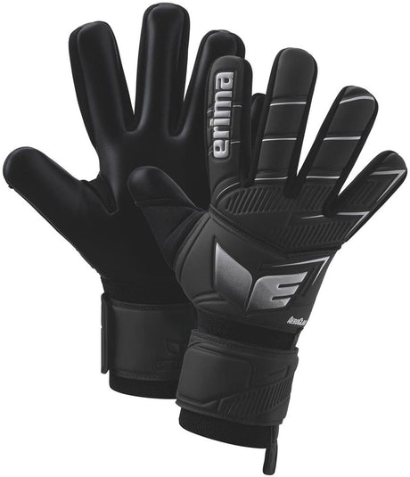 Erima aeroclaw challenger keepershandschoenen - zwart wit | maat: 8