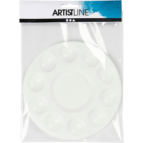 Creativ Company Paint Palette White, 17 cm