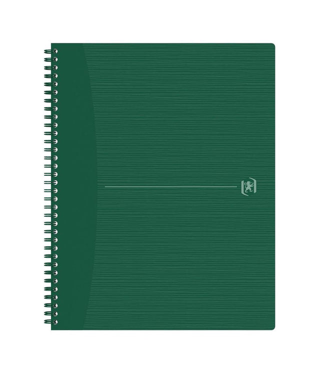 Oxford Origins – nachhaltiges Notizbuch – A4+ – liniert – 70 Blatt – grün