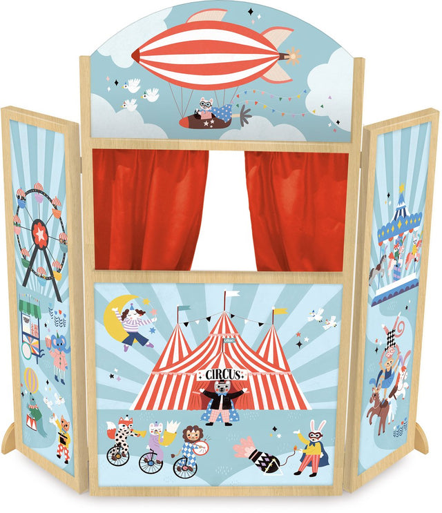 Vilac -poppenkast - theater - houten speelgoed