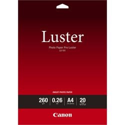 Canon fotopapier pro luster lu-101 a4 wit 20 vel