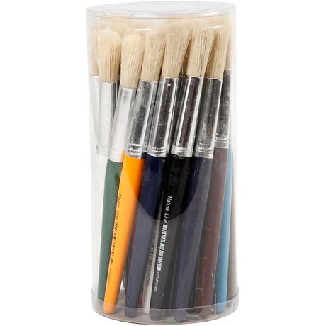 Creativ Company - Creativ Company - Kinderbürsten um 19 cm 30 Stücke