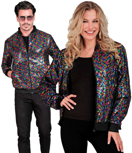 Widmann Happy Confetti Bomberjacke mit Pailletten