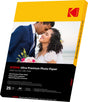 Kodak fotopapier - ultra premium high glossy - 280g m² - a4 - 25 vellen