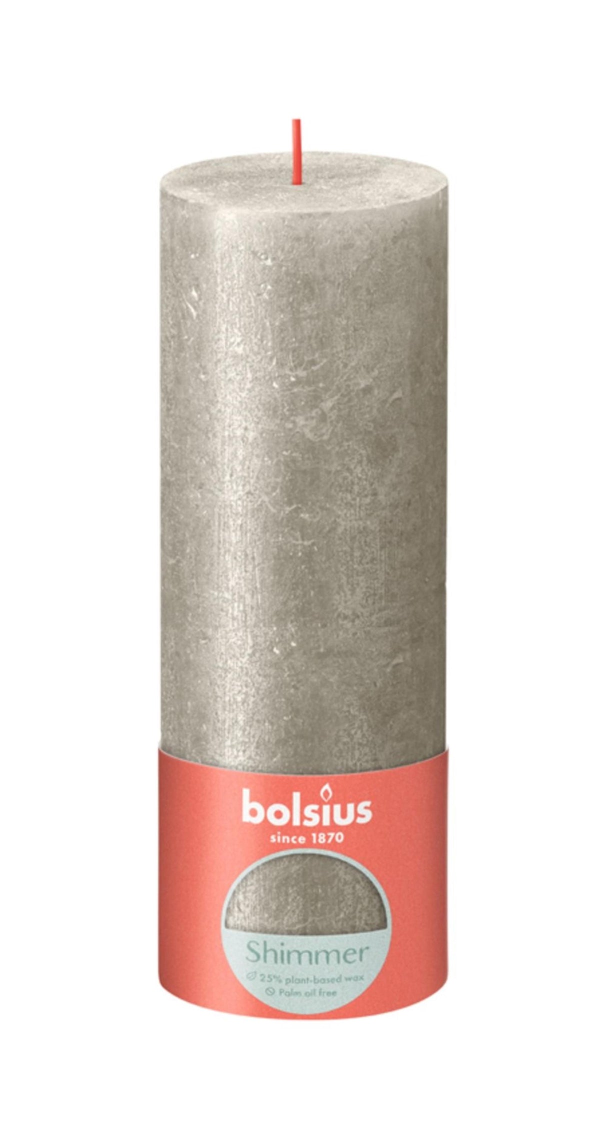 Bolsius Rustikkerze 190 68 Champagner
