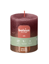 Bolsius Fading-Kerze 80 68 Rot + Kupfer