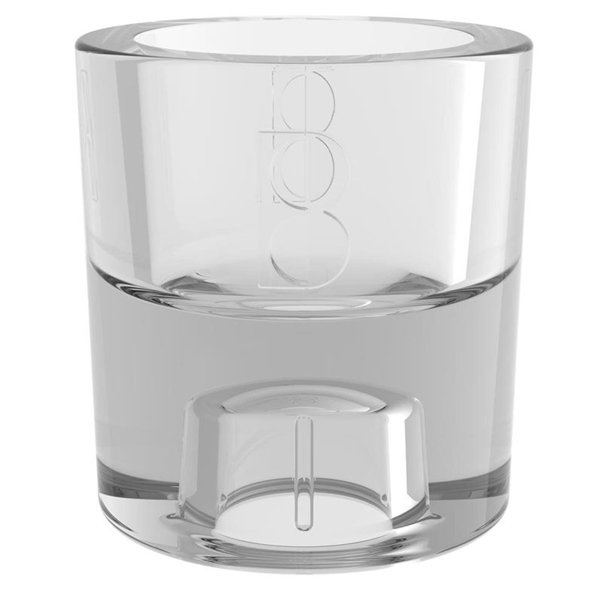 Bolsius Kerzenständerglas 2 in 1 rund