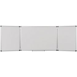 Faltbares Whiteboard Bi-Office Earth-It Trio Maya White
