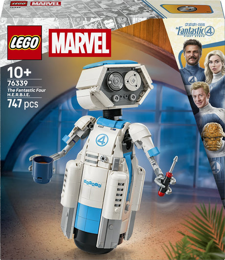 Lego ǀ marvel the fantastic four h.e.r.b.i.e. superhelden bouwpakket voor kinderen 76339