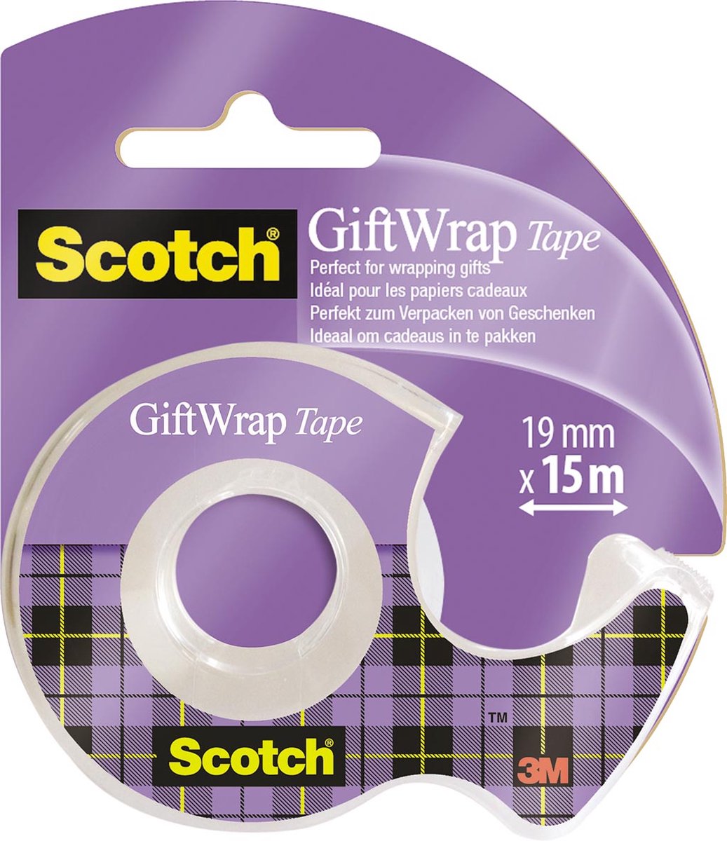Scotch clipstrip® Geschenkpapierband Maxi 1 Spender