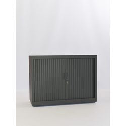 Roldeurkast chs73120 zwart 120 x 45 x 73 cm