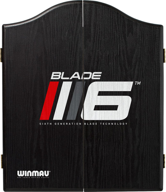 Winmau dartkabinet blade 6 zwart