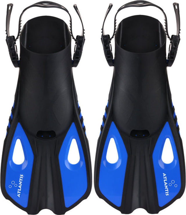 Atlantis snapper - zwemvliezen - flippers - volwassenen - zwart blauw - 42-47